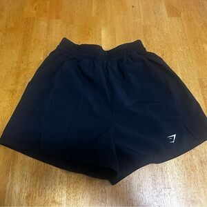 Gymshark Women's Dark Blue Athletic Shorts